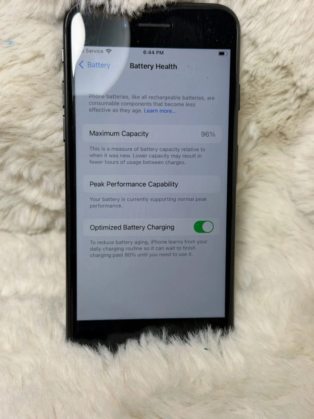 Apple iPhone Black Front Screen Display